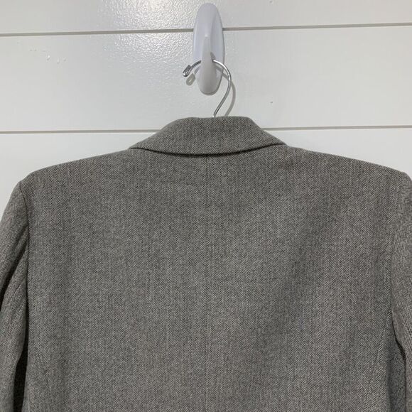 Vintage Pendleton | Blazer Wool Gray Two Buttons Pockets- Medium Small Petite ? - Picture 5 of 6